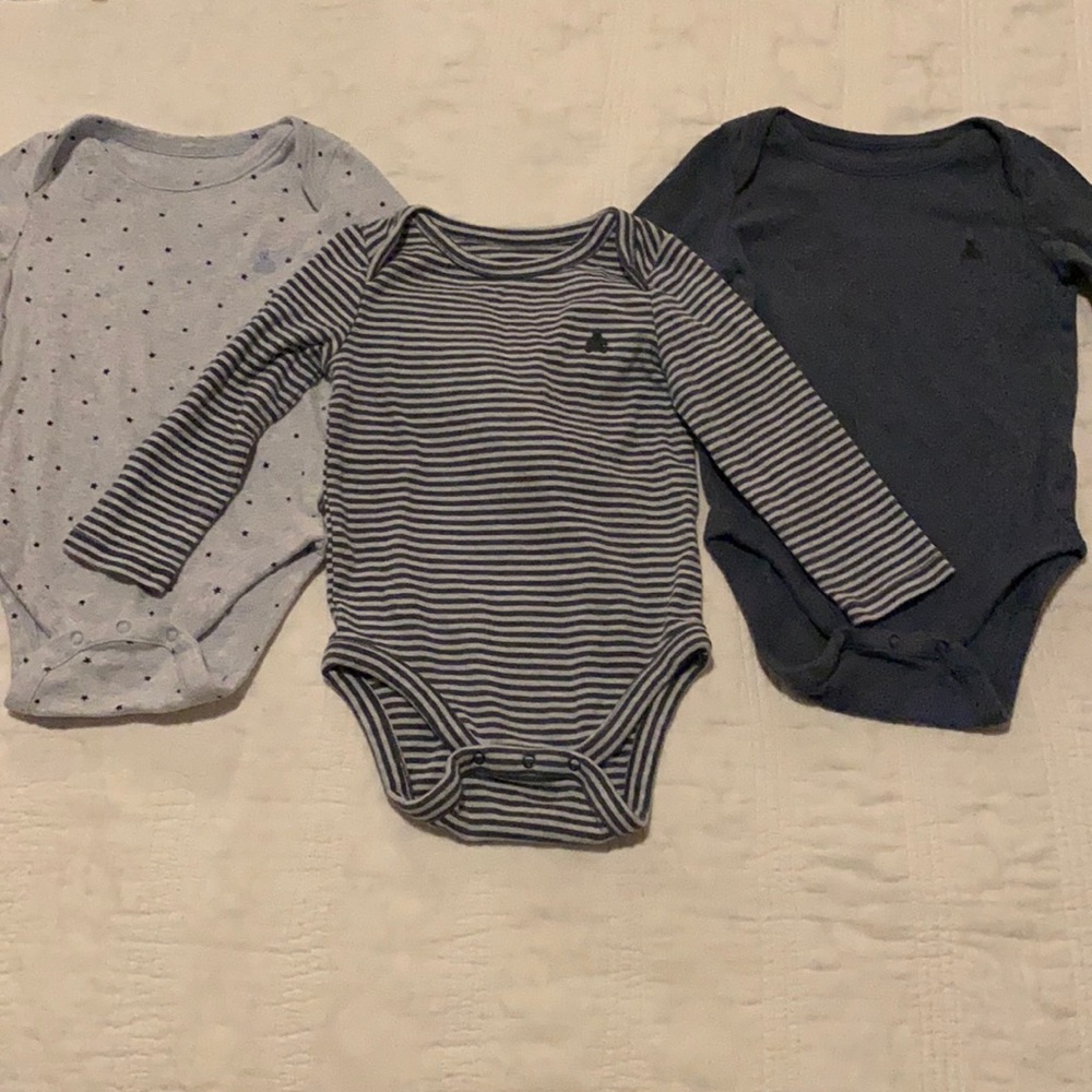 GAP Baby First Favorite Long Sleeve Bodysuits